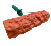 RULLO per intonaco stampato cemento PIETRA roccia concrete rubber stamp ROLLER, modello "Roccia Alpina 7", cm 22x7 circa