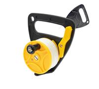 Rullo per kayak, immersioni, tuffatore con fermo per il pollice, robusto, ben visibile e retrattile, con bobina per dita per grotte, relitto, immersioni, kayak e attività subacquee