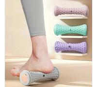 Rullo per la fascia plantare, rullo per massaggio profondo dei tessuti con superficie ruvida, massaggiatore manuale in plastica per i piedi, adatto per appassionati di yoga e fitness, esperienza di al