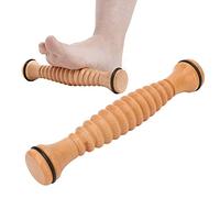 Rullo per Massaggio Ai Piedi in Legno, Allevia la Tensione Muscolare e Favorisce la Circolazione Sanguigna, Comodo Antistress, Strumento per Massaggio con Rullo per i Piedi
