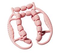 Ｚｉａｌｏｆｉ Rullo per Massaggio Alle Gambe, Rullo Muscolare, Morsetto Circolare Portatile Multifunzionale a 360 Gradi per Le Gambe, Massaggiatore per Tessuti Prof, Rosa