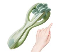 Rullo per massaggio delle dita - Strumento a doppio massaggio per mani | Rullo rilassante per mani e palme e polso | Ergonomico per alleviare lo stress, ideale per l'uso quotidiano, ufficio e mani