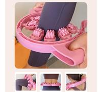 Rullo per massaggio manuale a 8 ruote per braccia, gambe, polpacci, casa