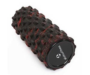 Rullo per massaggio miofasciale “Ishana” / dimensioni: lungh. 34 cm x diametro 14 cm / rullo per massaggi, foam roller, rotolo in schiuma per massaggio e rilascio muscolare, automassaggio, trattamento dei trigger point - perfetto per fitness, yoga, pilates, stretching, ciclismo, nuoto, corsa, calcio, riabilitazione, contratture muscolari, schiena dolorante, trattamento dopo infortunio. Design moderno con motivo a graffiti, disponibile in più colori / dimensioni: lungh. 34 cm x diametro 14 cm
