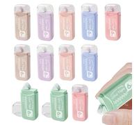 Rullo per nastro adesivo, correttore per colla, penna correttiva, 12 rotoli a doppio lato, per diari, album di ritagli e progetti fai da te