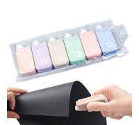 Rullo per nastro biadesivo - Polistirolo 2,56x1,1x0,59 pollici 6 pezzi | Rulli per nastro adesivo, guida per colla adesiva | Journaling Crafts School Office Classroom Scrapbook Wrapping Photo Home