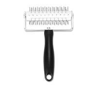 Rullo per pasta per pizza, rullo per pasta per pizza | Rullo a punta per perforatore per pasta in acciaio inossidabile per uso alimentare, rotolo per cracker con manico lungo,