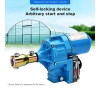 Rullo per pellicola elettrica DC 24V Motore avvolgibile per serra Macchina per rotolo di pellicola elettrica Avvolgimento di pellicola 100W/150W