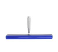 Rullo per pellicola per schermo in silicone Rullo manuale in silicone antistatico ad alta resilienza con cuscinetto in ferro blu per schermo (14 pollici)