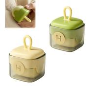 Rullo per Pelucchi Premium 2 Pezzi - Mini Rullo Portatile per Pelucchi - Gel Super Adesivo per Peli di Cani/Gatti e Tessuti | Lavabile, Ideale per Abiti da Ufficio, Valigie e Hotel