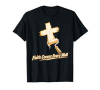Rullo per Pittura a Croce Faith Covers Every Wall Maglietta