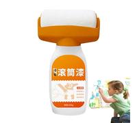 Rullo per pittura da parete, colore grigio, rullo di riparazione per pareti, pennello portatile per la casa, pasta di riparazione per cucina, sala da pranzo, WC, camera da letto