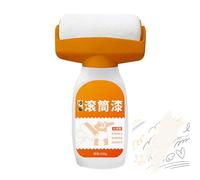 Rullo Per Pittura Murale, Rullo Per Ritocco,Riparazione Della Pittura Della Parete A Rotoli Piccoli - Pasta Di Riparazione Di Pennello Portatile Piccolo Rullo Da Parete Per Soggiorno, WC