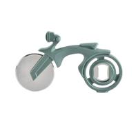 Rullo per pizza, con apribottiglie, utensili da cucina a forma di bicicletta, utensile per tagliare torte e taglierina a rullo, per cuocere impasto, torte, dessert, per casa, feste, compleanni