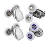 Rullo per porta doccia da 20 pezzi: gruppo rullo scorrevole per doccia da 25 mm