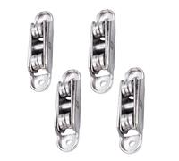Rullo per porta scorrevole 4 pezzi - lega di zinco 6,3 x 1,6 cm | Rulli per finestre di ricambio, doppia ruota, rullo silenzioso, angolo regolabile per porte in PVC, finestre, cottura