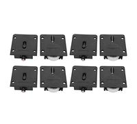 Rullo per Porta Scorrevole, Accessorio Ruota per Rulli per Mobili 'Armadio 4 Set di Pulegge per Armadio da 25 Mm