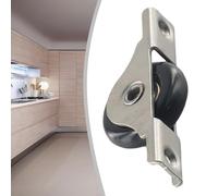 Rullo per porta scorrevole, puleggia in nylon resistente per la riparazione di mobili da cucina, guardaroba, armadietti, mobili, ruote scorrevoli per cassettiere, casse e pattumiere