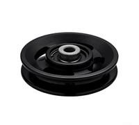 Rullo per puleggia per sistemi di cavi da allenamento con alluminio ad alta resistenza e cuscinetti antirumore, adatto per pulegge (105 mm rosso)