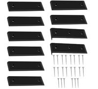 Rullo per rimorchio per barca robusto Glide Bunk Pads - 10x Enders di sovrapposizione di guide per barche di carico, corridori per rimorchi antiaderenti | Buccatori lisci per un lancio d