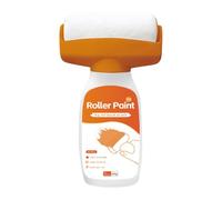 Rullo per ritocchi 2 in 1, ad asciugatura rapida, 500 g, ad asciugatura rapida, per cucina, bagno, parete, porta, mobili, lavorazione del legno, edilizia, ambienti esterni e interni