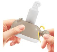Rullo per tubo di dentifricio - Dispensatore di squeezer a parete, pratico strumento di compressione del tubo | da cucina per il bagno 'organizzazione domestica, supporto per clip
