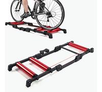 Rullo pieghevole per bici da interni, attrezzatura stabile per esercizi di ciclismo per allenamento a casa, perfetto per mountain bike e bici da strada