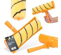 Rullo Pittura 25 cm con Contenitore Anti-Goccia Soffitto Dipingere Rullo di Vernice Professionale Resistente Qualità Dipingere Tinteggiare Decorazioni Casa