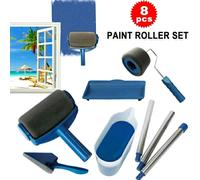 Rullo Pittura con Serbatoio Anti-Goccia Set 3 Pezzi Kit Imbiancatura Pareti Casa
