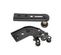 Rullo porta laterale Auto Compatibile con Chevy per Express 2500 3500 96-20 Per 4500 09-19 Staffa rullo porta scorrevole superiore inferiore lato destro 924-144 924-143