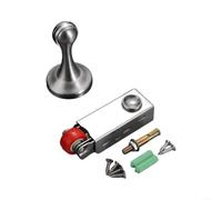 Rullo Porta Scorrevole In Acciaio Laminato A Freddo Per Armadi | Rullo per porta scorrevole, rullo per porta da pavimento, rullo anti-goccia, fermaporta, fermaporta a rulli (argento +