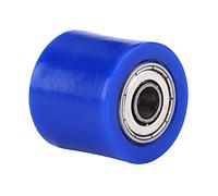 Rullo portacatena, puleggia tendicatena universale 8 mm Puleggia guidacatena Pignone catena per moto Dirt Bike Enduro(Blu)