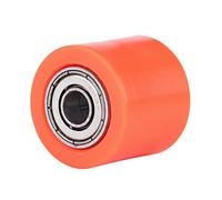 Rullo portacatena, puleggia tendicatena universale 8 mm Puleggia guidacatena Pignone catena per moto Dirt Bike Enduro(arancia)