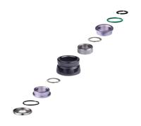Rullo Portafilo SIC Impermeabile per Shimano Stella SW e TwinPower SW | SW-E3, 3 Cuscinetti a Sfera, 2 Anelli Impermeabili, Compatibile Serie 5000-8000, Ricambio Mulinello Spinning