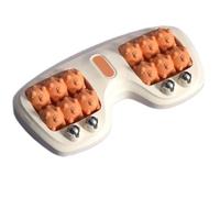 Rullo portatile per massaggio ai piedi, doppio massaggiatore per piedi per agopressione, per alleviare la fascite plantare, rullo per massaggio profondo dei tessuti, per recupero muscolare, uso
