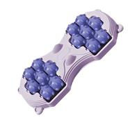 Rullo portatile per terapia dei piedi - Massaggiatore compatto a doppia ruota per casa, viaggio o luogo di lavoro, ideale il relax, recupero dagli esercizi, lo yoga, il fitness e comfort quo