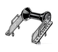 Rullo posteriore 60 mm singolo - 1 PZ Osculati - 02.040.71 - 0204071