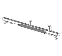 Rullo posteriore carica scale 70cm per barre Prealpina Xal-Pro