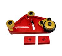 Rullo Preciso Per La Lavorazione Del Legno Con Adattabilità Alla Scanalatura A T Macchine Da Intaglio E Movimentazione Regolare Dei Componenti Rullo Guida Legno Con Puleggia Inclinata