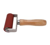 Rullo pressore in silicone, rullo per saltura resistente alle alte temperature, per membrana in telone in PVC, diametro 32 mm, larghezza 80 mm, design a doppio cuscinetto,