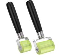 Rullo pressore, rullo pressore manuale, rullo in silicone, per saldare teloni in PVC e per bordare i bordi, 2 pezzi