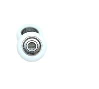 Rullo rivestito in POM da 1 pz 8x32x12mm, BSR60832-12 OD 32mm cuscinetto in plastica di nylon bianco, rotella di guida della puleggia del vogatore con ruota a camma rotonda(8x34x13mm)