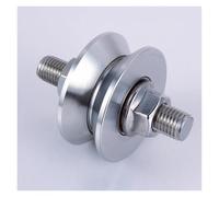 Rullo scorrevole in acciaio inox 304 con cuscinetto a quiet | V/U/H Track compatibile con vite a doppia estremità per porte e cabinet (a forma di V-68 mm)