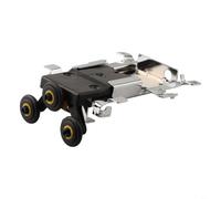 Rullo scorrevole per porta in legno vecchio stile compatibile con meccanismi scorrevoli dell'armadio e installazione di montaggio laterale (rotondo superiore)