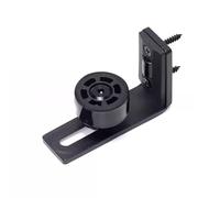 Rullo scorrevole per porta resistente, in nylon, per pannello spesso da 1,27 cm e 5,1 cm, design salvaspazio