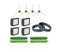 Rullo spazzola filtro Hepa compatibile con iRobot Roomba serie I7 E5 E6 I3 Accessori for aspirapolvere robot Filtro Spazzola laterale Panni for mocio(PURPLE)