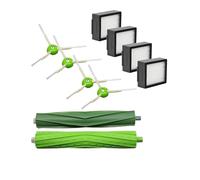 Rullo spazzola filtro Hepa compatibile con iRobot Roomba serie I7 E5 E6 I3 Accessori for aspirapolvere robot Filtro Spazzola laterale Panni for mocio(Light Grey)