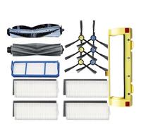 Rullo, Spazzola Principale, Spazzola Laterale, Filtro HEPA, Panno For Mocio, Compatibile Con AMIBOT, Ricambi For Aspirapolvere Robot Animal Premium H2O Connect X782(Set22)