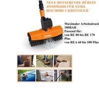 Rullo spazzola STIHL ORIGINALE ROTANTE per: da RE80 a RE170Plus REA60 a 100Plus