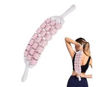 Rullo Stick - Strumento per il massaggio del corpo | Massaggio delle gambe | Rullo muscolare profondo | Strumento di rilassamento a tre file per il recupero fisico, crampi gambe, corridori, braccia,